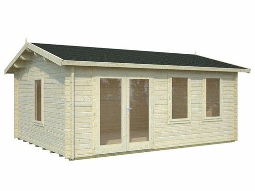 Houten cabine Palmako Iris 19,1m2