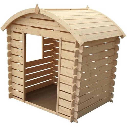 Giocattoli da esterno per casa in legno per bambini Heidi105x130x145 cm