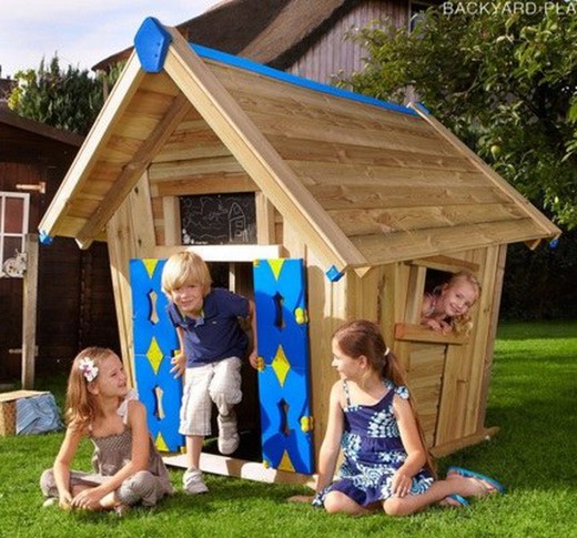 Drewniany domek dla dzieci Crazy Playhouse