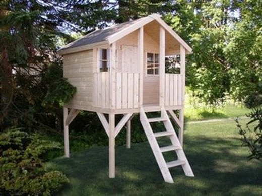 Drewniany domek dla dzieci Toby 180x190cm 2,1m2