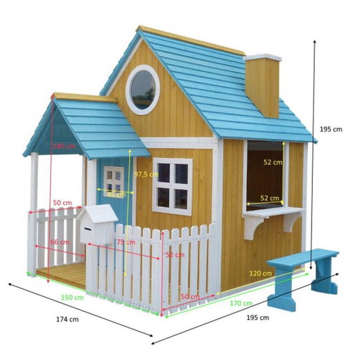 Casita Infantil Olden Masgames MA800590