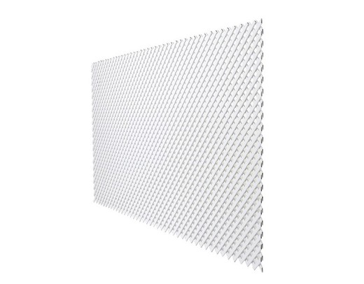 Fixed PVC lattice 1 x 2 meters 18 mm.
