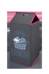 Gray Laundry / Clothes Basket Dirty KitCloset