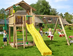 Parque Infantil Columpios Chalet 2-Swing