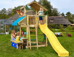 Parque Infantil en Madera Chalet Mini Picnic 160 cm