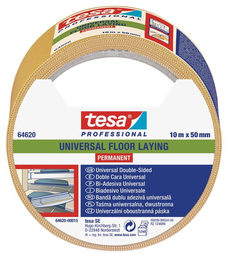 Double-sided tape Tesa for permanent floors