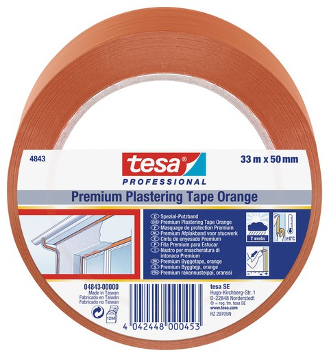Taśma gipsowa PVC Premium Tesa