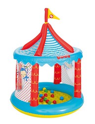 Circo inflable 104x137cm con 25 bolas olores Fisher Price