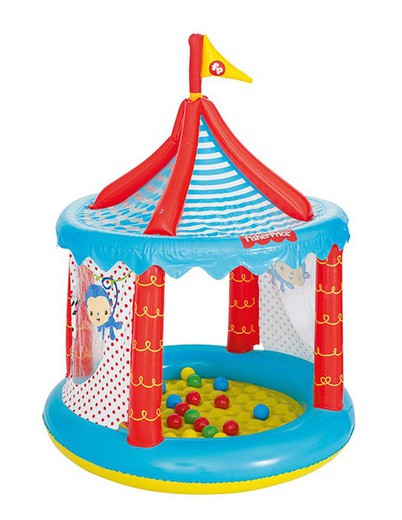 Piscine à Balles Gonflable Bestway Fisher Price Circus Ø104x137 cm