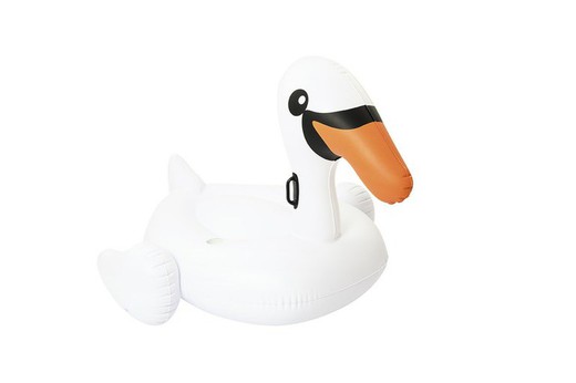 pool inflatable for adults with swan shape and handles 209x150x122cm