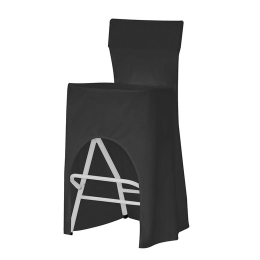 Modelo de capa de cadeira preta: Classic ALVARSTOOL