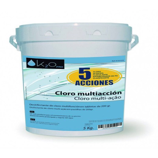 5 kg of multi -action chlorine 5 actions
