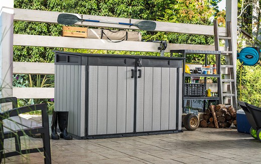 Large store Duotech outdoor shed