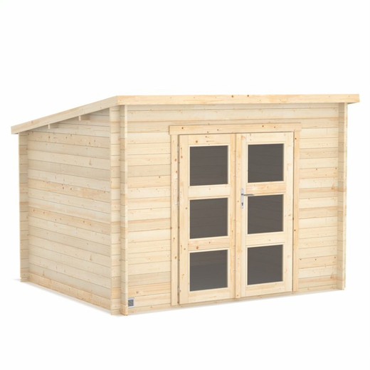 Caseta de madera JUNO Modern 6.0m2 298x248xH218 cm