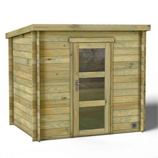 Caseta de madera NICIA 3.9m2 Moderne 248x198xH219 cm