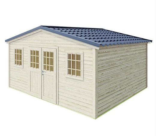 SHELTY Plus Shed 17.2 m2 448x395xH274.5 cm