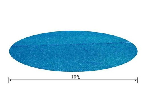 Cobertor solar 290 cm Bestway para piscinas tubulares de 305 cm.