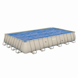 Cobertor solar para piscinas Bestway Rectangular Frame de 732x366x132cm