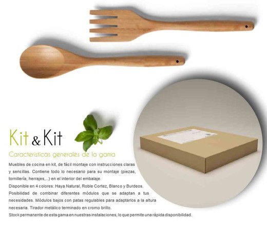 Kit de Cuisine Complet & Kit Chêne Cortez