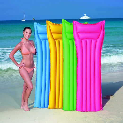 Matte Finish Inflatable Mat, 183 X 69 cm. 4 Assorted Colors. Bestway