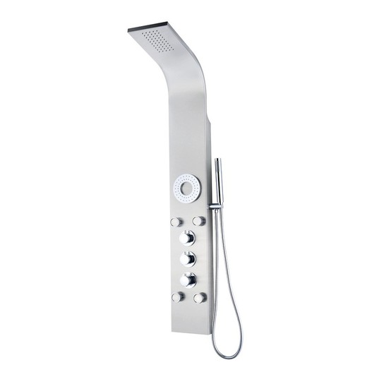 K2O stainless steel thermostatic hydromassage column Lusso Spa