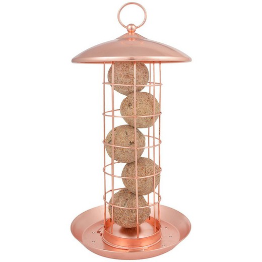 Alimentador de bolas de cobre para pájaros FB381 Esschert Design 16,5 x 16,5 x 30,5 cm