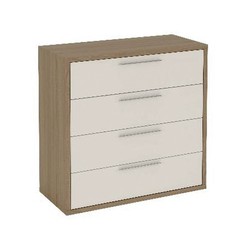 Chest of 4 drawers Cebrian / White
