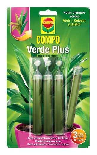 Compo Algoflash Vert Plus Anti Jaunissement des Feuilles de vos Plantes