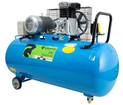 Elektrische luchtcompressor, 270 l, 4 pk - SAURIUM®