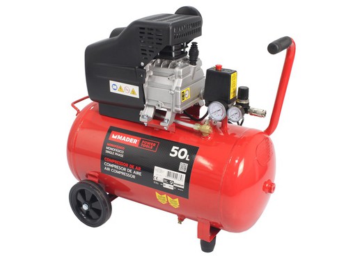 Air Compressor, Monobloc, 50L, 2hp - MADER® | Power Tools