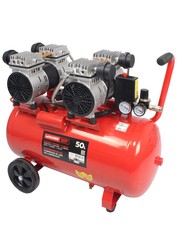 Compressore d'aria, monoblocco, 50L, 4HP, 4 teste, 2 motori - MADER® | Utensili elettrici