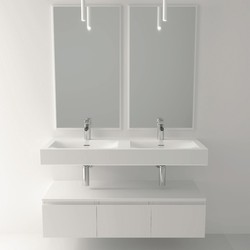 Möbler set för badrum Torvisco Ele 120 cm. olika ytor