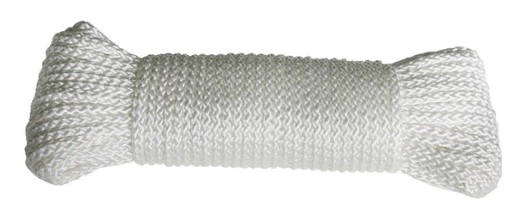 White Nylon Braided Cord