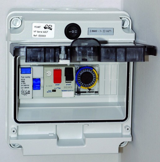 Electrical panel pools CD - QP