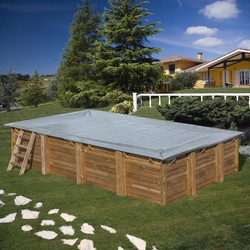 Gre Winter cover for rectangular wooden pools