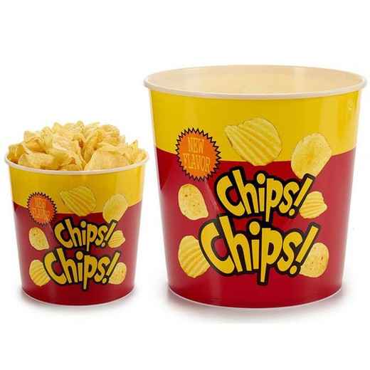 Round Chips Bucket