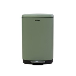 CatterHouse Mülleimer/Recyclingbehälter Planeta 50L 42,5x34x63 cm mit Pedal, herausnehmbarem Eimer und sanftem Verschluss