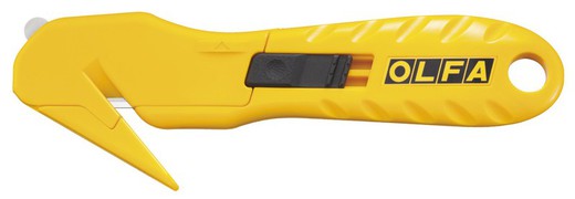Cúter de seguridad pico de pato con cuchilla oculta SK-10