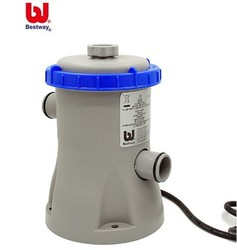 Depuradora de filtro de cartucho Bestway con capacidad de filtrado de 2.006 l/h