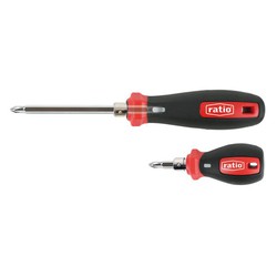 Screwdriver all in 1 double mouth 2 pieces Ratio