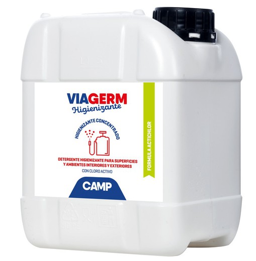 Detergente higienizante concentrado con cloro activo para superficies Viagerm Actichlor