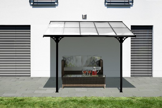 Westmann Bruce terrace canopy 313x300 cm black