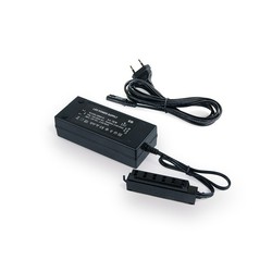 Emuca Constant voltage converter for LED luminaires, 72 W, Plastic, Black