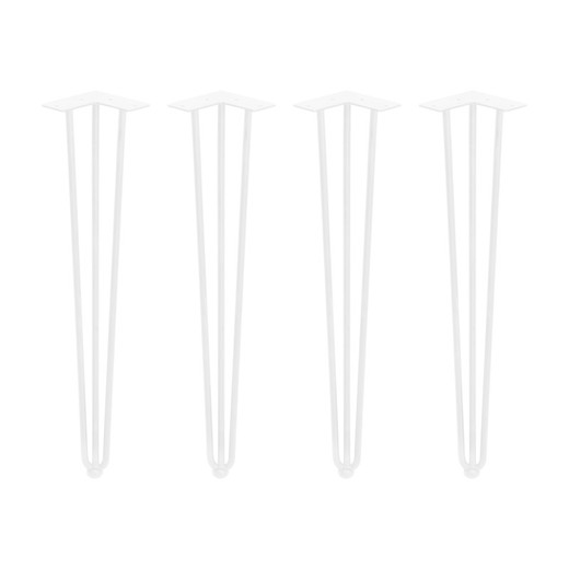 Emuca Hairpin leg set with 3 rods for table