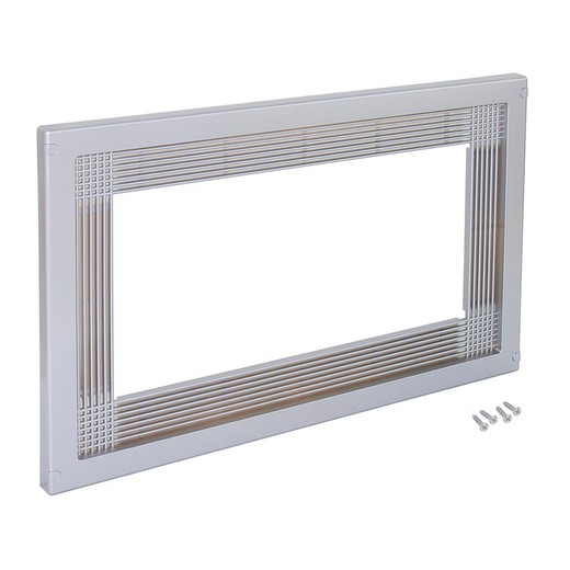 Emuca Microwave frame, 600 mm module, Plastic, Aluminum