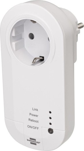 Brennenstuhl® Connect WiFi smart plug met 433MHz zender WA 3600 LRF01 433