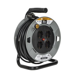 Professional Cable Reel25 M Max. 4000 W