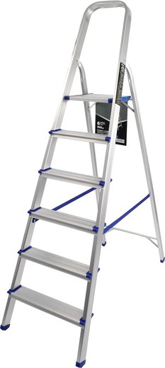 Escada, Alumínio, 6P - MADER® | hardware