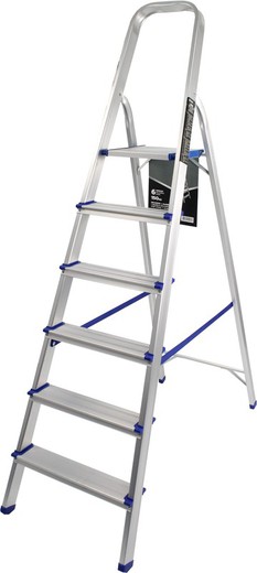 Escalera, Aluminio, 6P - MADER® | Hardware