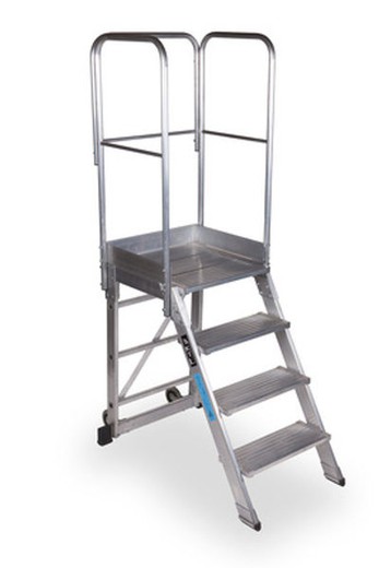 Mobile platform ladder 45º max